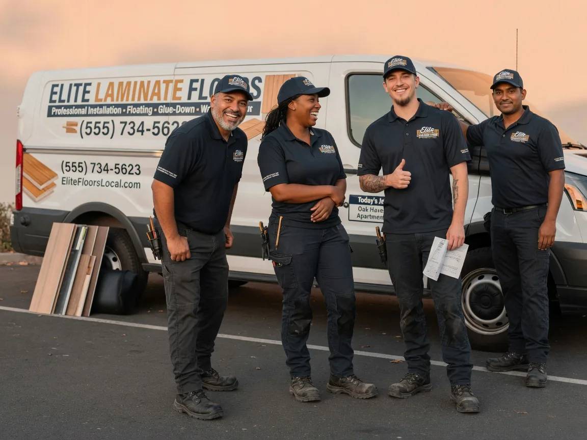 Laminate flooring installation company in Polkville, NC